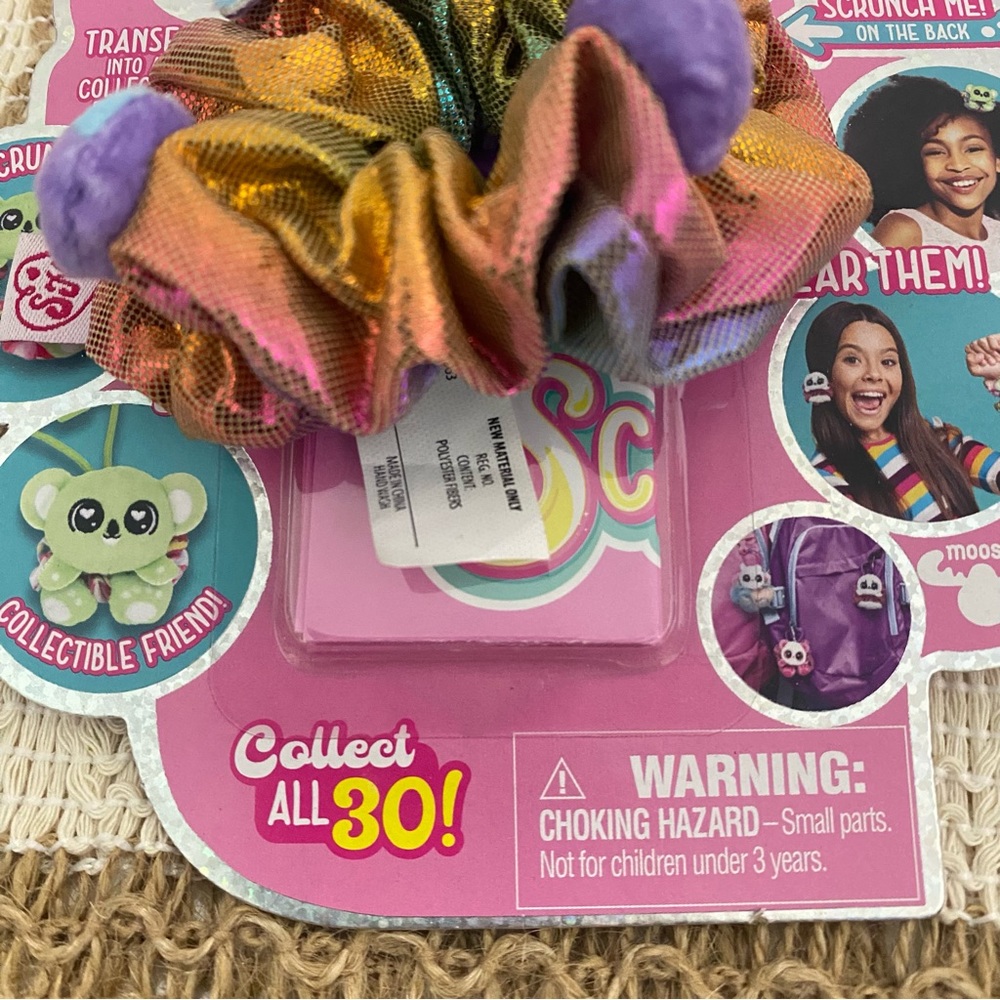 ScrunchMiez Series 1 Girl’s Collectible Scrunchies Moose Toys CLASSIC #10 MOZZIE - Picture 3 of 6